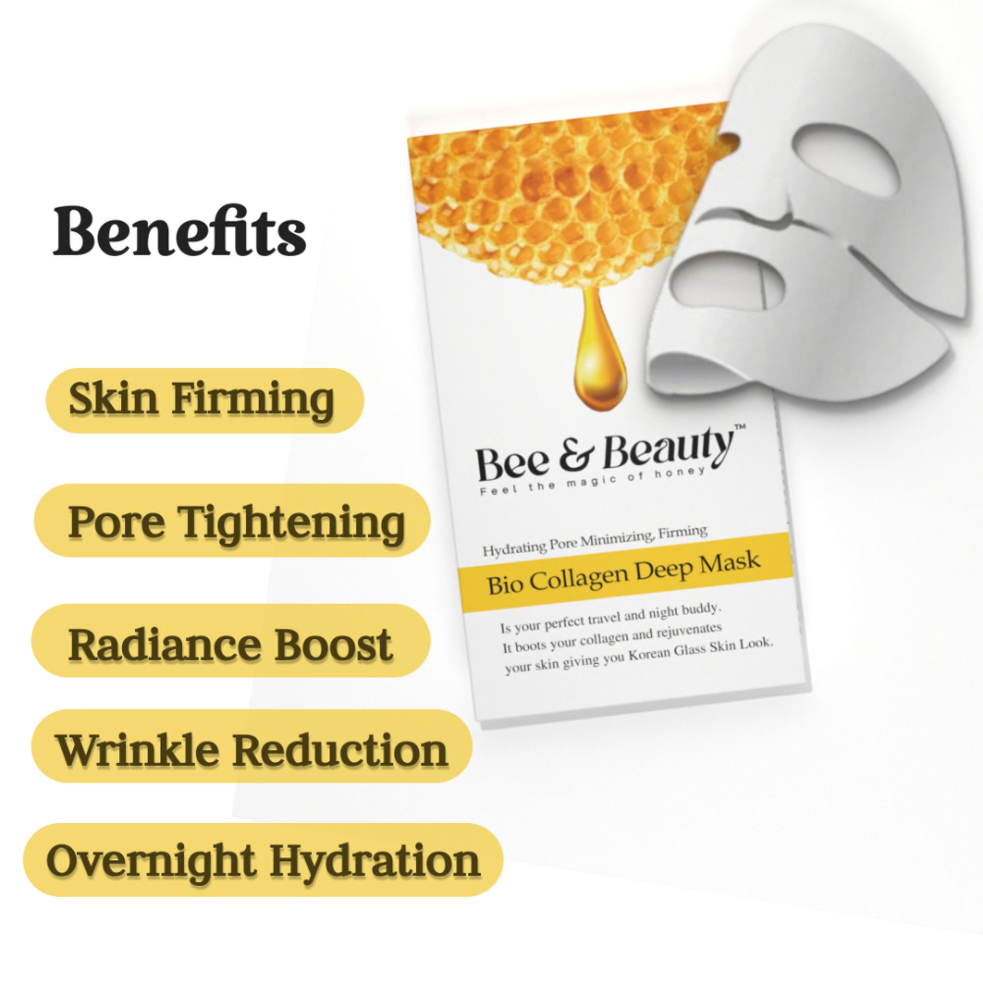 Bee & Beauty Bio Collagen Deep Mask