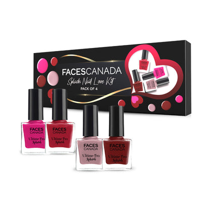 Faces Canada Splash Nail Love Kit - Pack Of 4