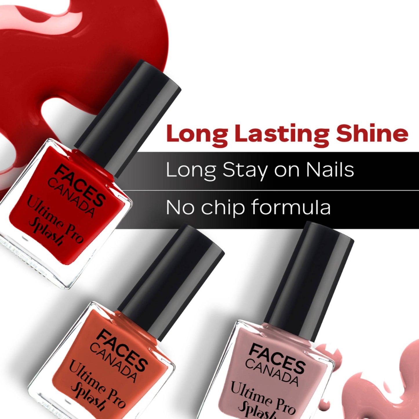 Faces Canada Splash Nail Love Kit - Pack Of 4