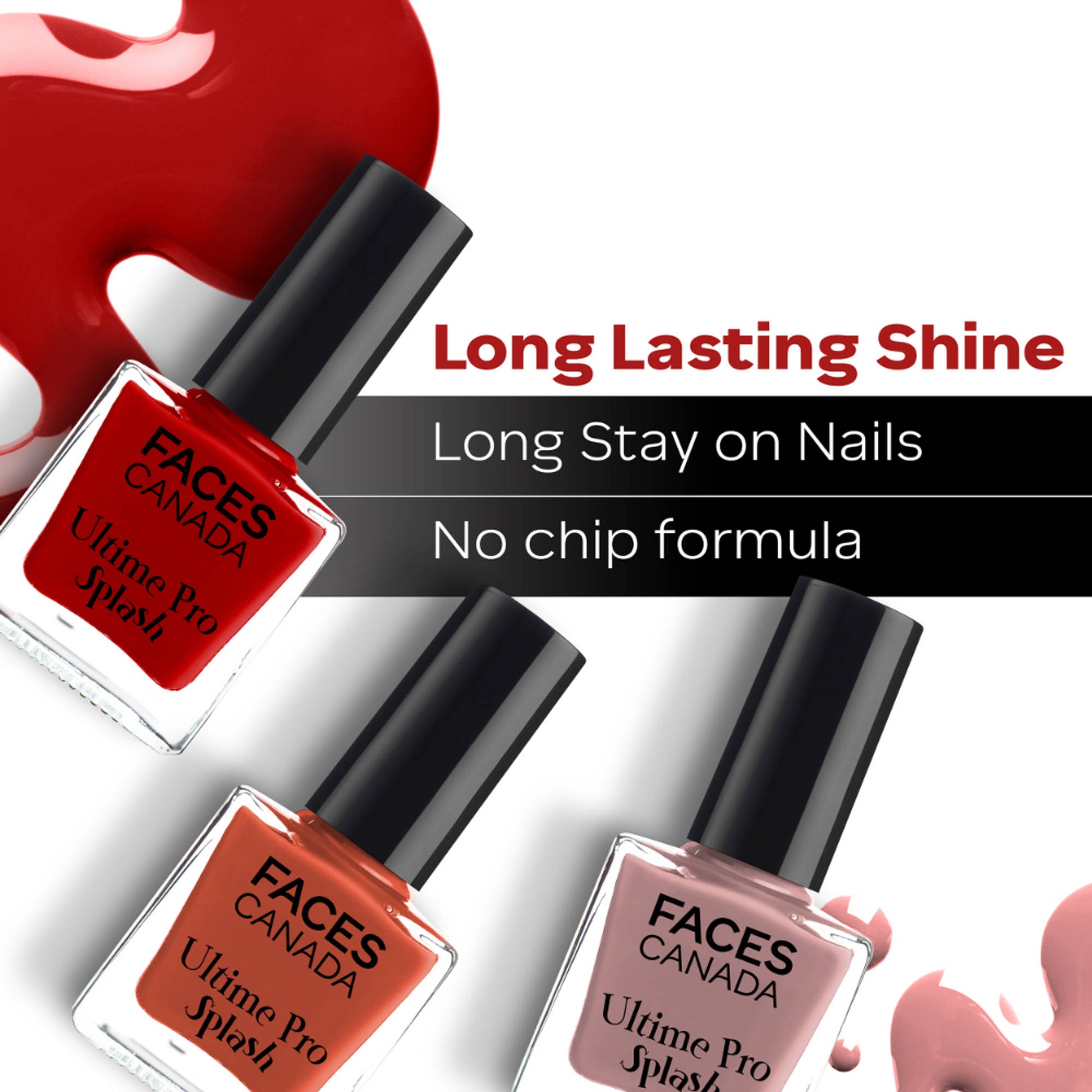 Faces Canada Splash Nail Love Kit - Pack Of 4