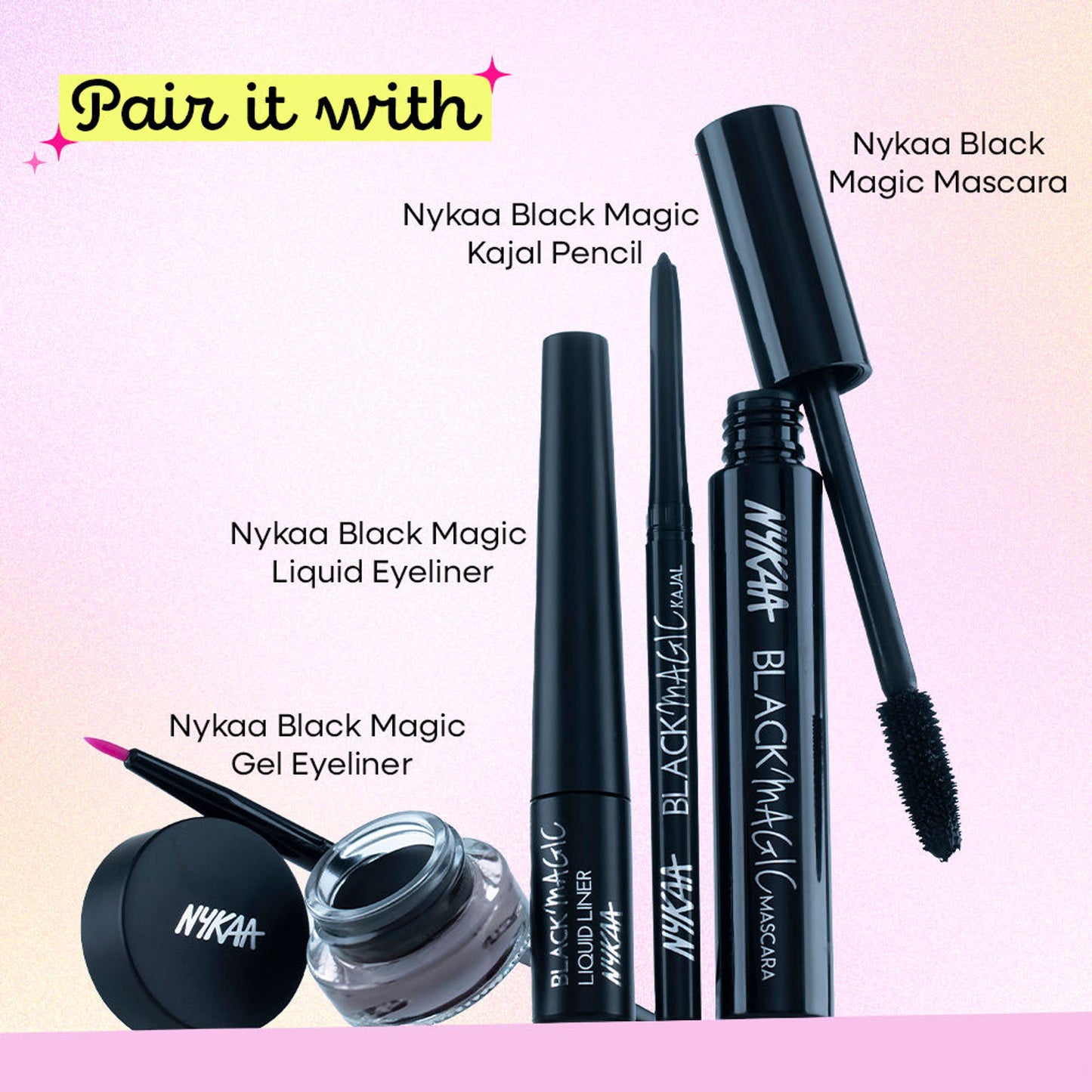 Nykaa Black Magic Liquid Eyeliner - Super Black 01
