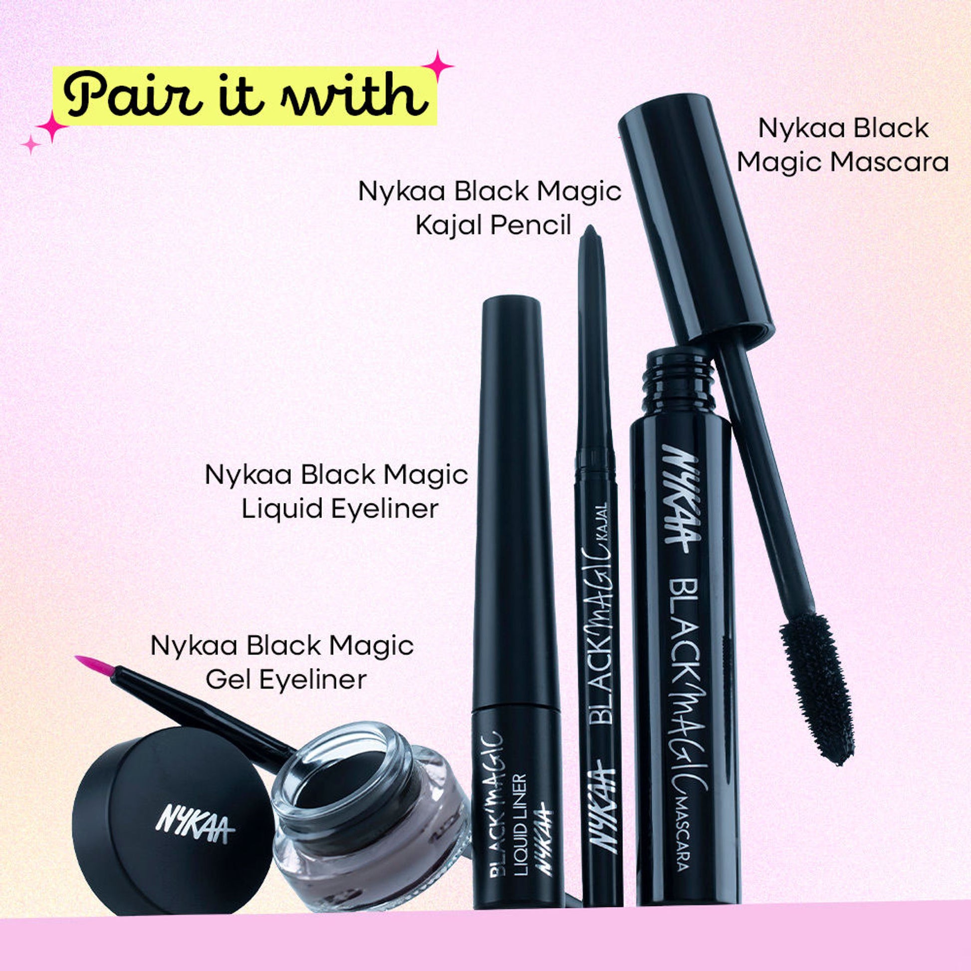 Nykaa Black Magic Liquid Eyeliner - Super Black 01