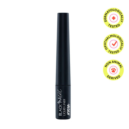 Nykaa Black Magic Liquid Eyeliner - Super Black 01