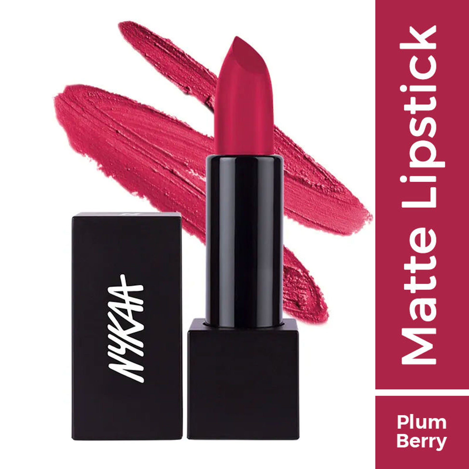 Nykaa Cosmetics So Matte Lipstick - Cranberry Sangria 17 M