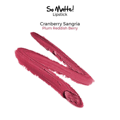 Nykaa Cosmetics So Matte Lipstick - Cranberry Sangria 17 M