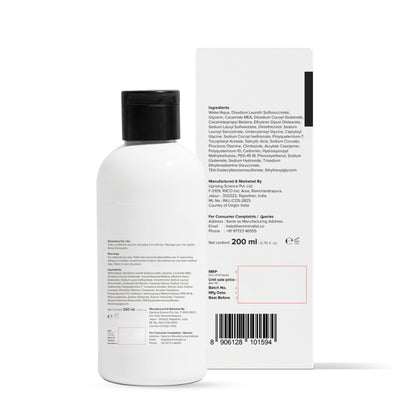 Minimalist Anti-Dandruff Shampoo 3.5% Salicylic Acid For Flaky & Itchy Scalp, Gentle & Sulphate-Free