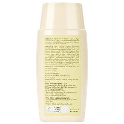 Moha Tinted Fluid Sunscreen SPF 50 PA++++