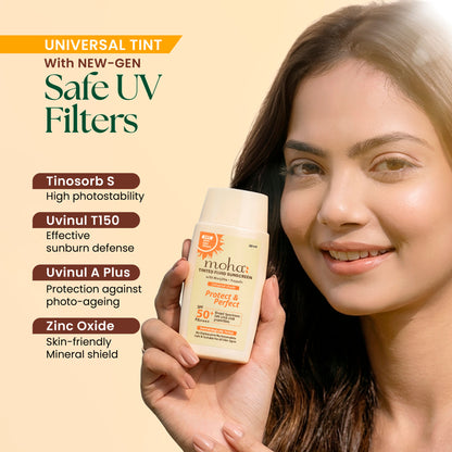 Moha Tinted Fluid Sunscreen SPF 50 PA++++