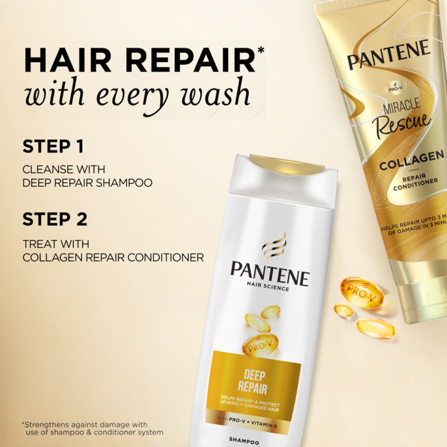 Pantene Advanced Hair Fall Solution Total Damage Care Shampoo