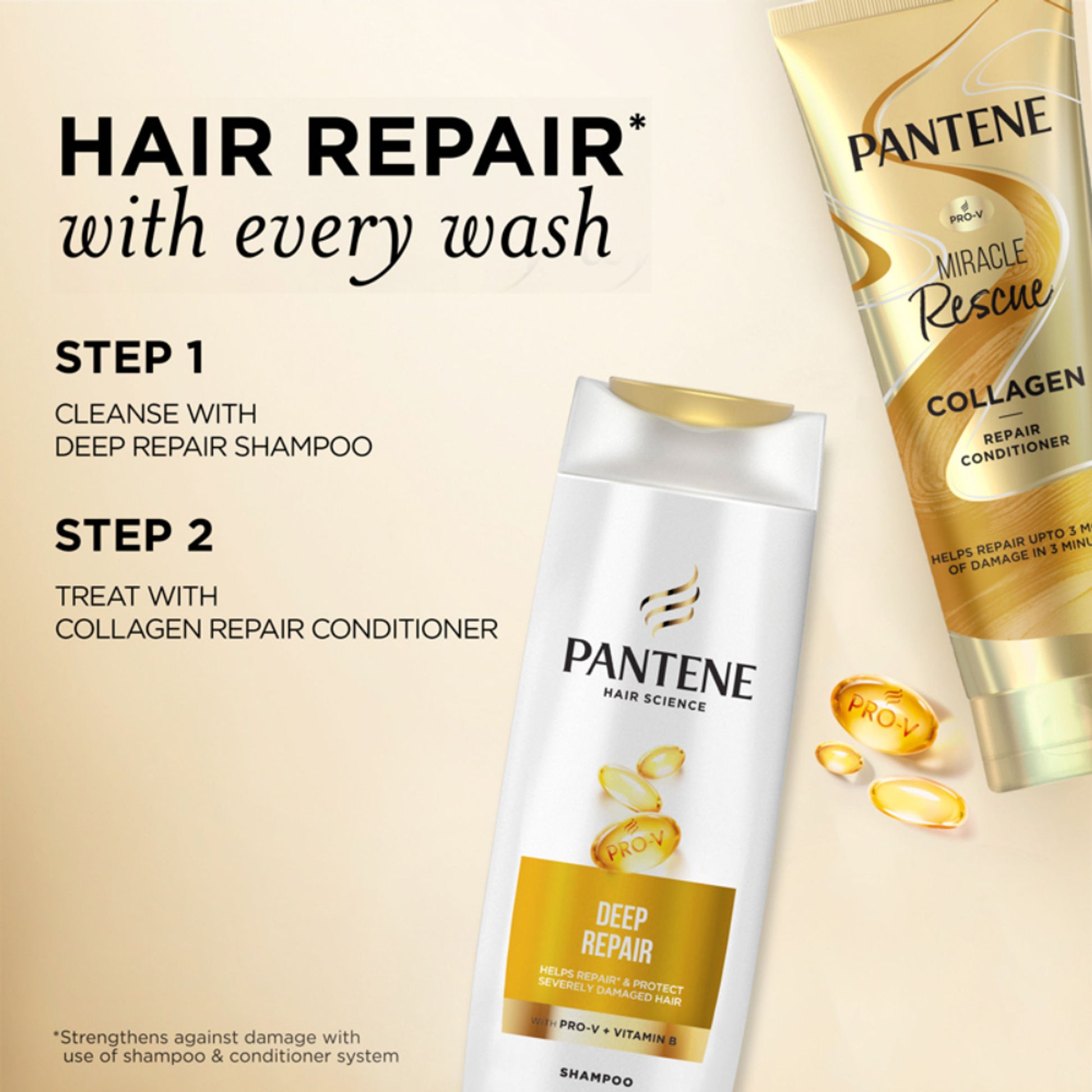 Pantene Advanced Hair Fall Solution Total Damage Care Shampoo