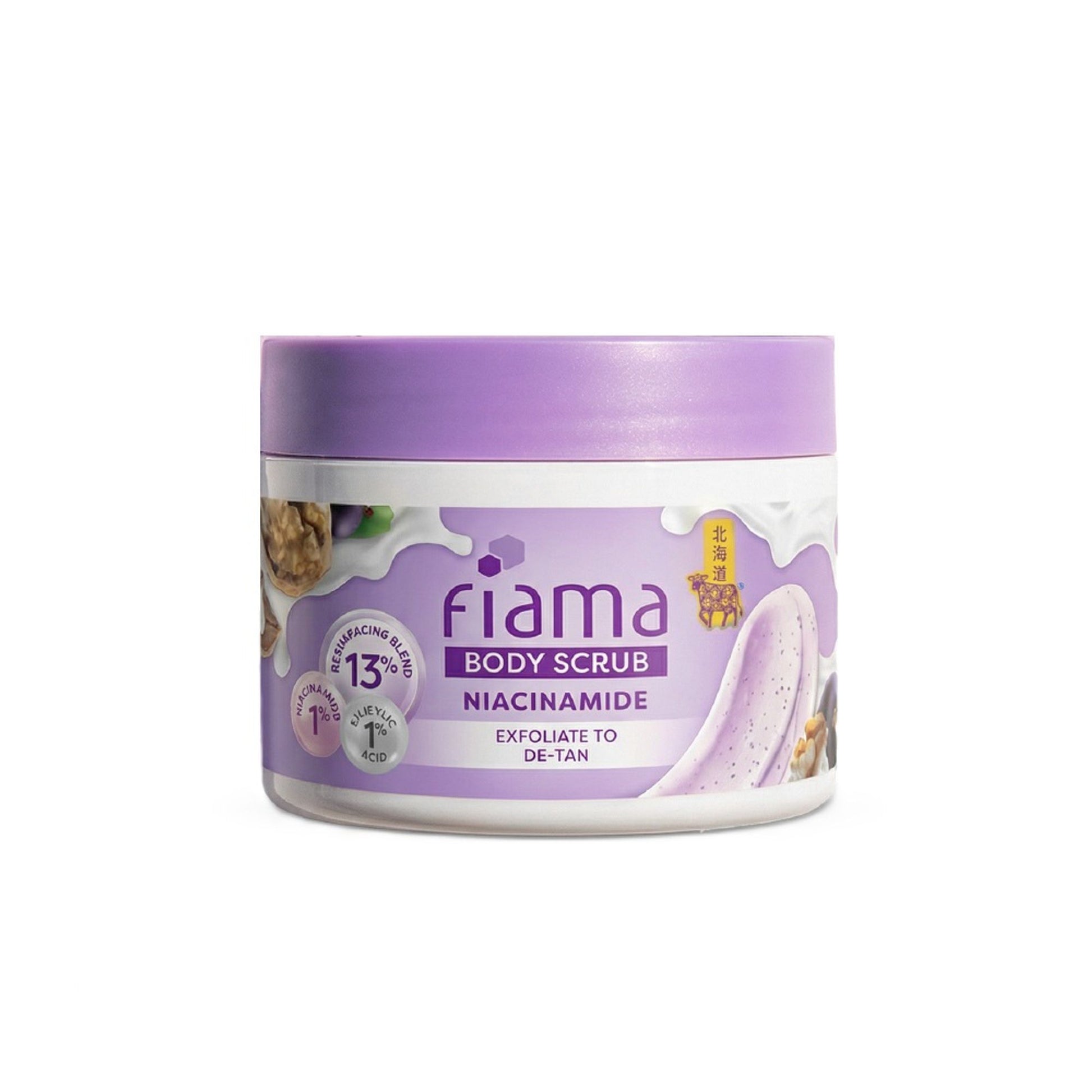 Fiama De Tan Body Scrub With 1% Niacinamide