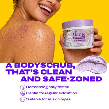 Fiama De Tan Body Scrub With 1% Niacinamide