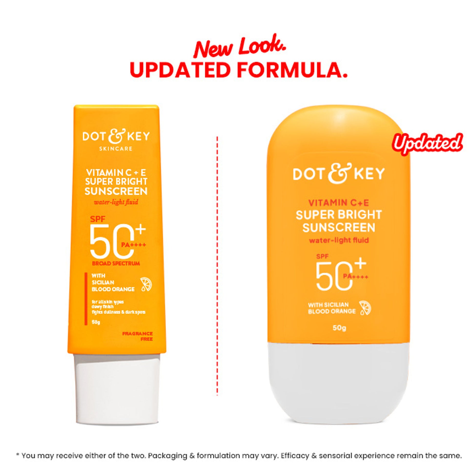 Dot & Key Vitamin C + E Super Bright Sunscreen, SPF 50+ PA++++ In-Vivo Tested