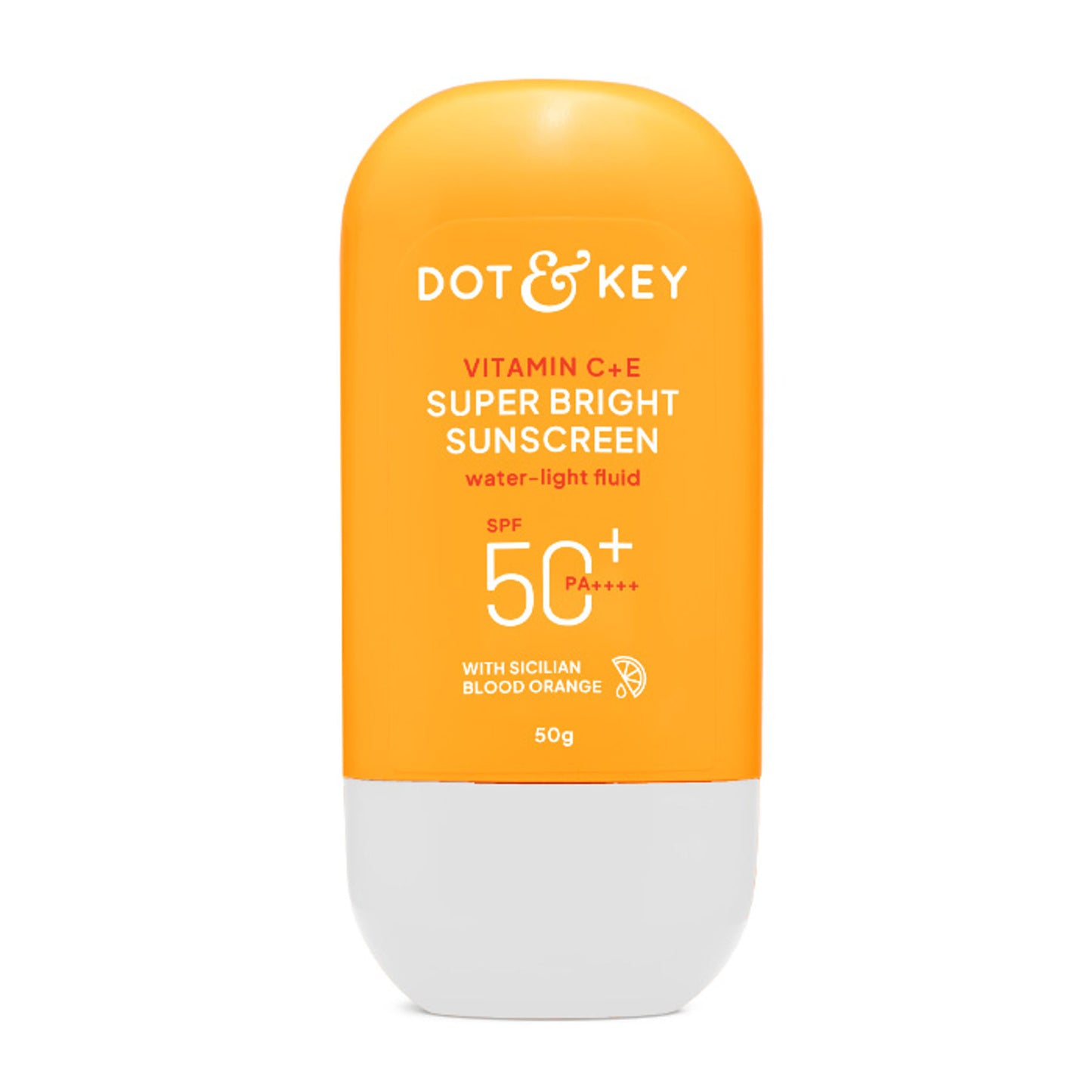Dot & Key Vitamin C + E Super Bright Sunscreen, SPF 50+ PA++++ In-Vivo Tested