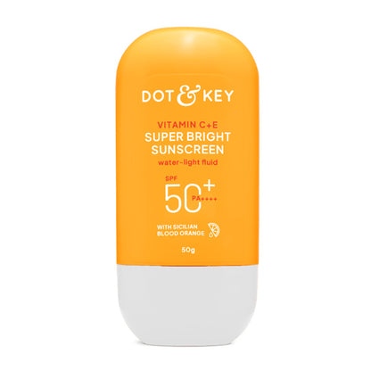 Dot & Key Vitamin C + E Super Bright Sunscreen, SPF 50+ PA++++ In-Vivo Tested