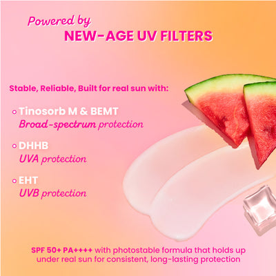 Dot & Key Watermelon Cooling Sunscreen, SPF 50+ PA++++ In-Vivo Tested