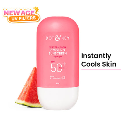 Dot & Key Watermelon Cooling Sunscreen, SPF 50+ PA++++ In-Vivo Tested