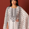 Dhiyona IE Women Ethnic Motifs Woven Design Kurta with Trousers & Dupatta
