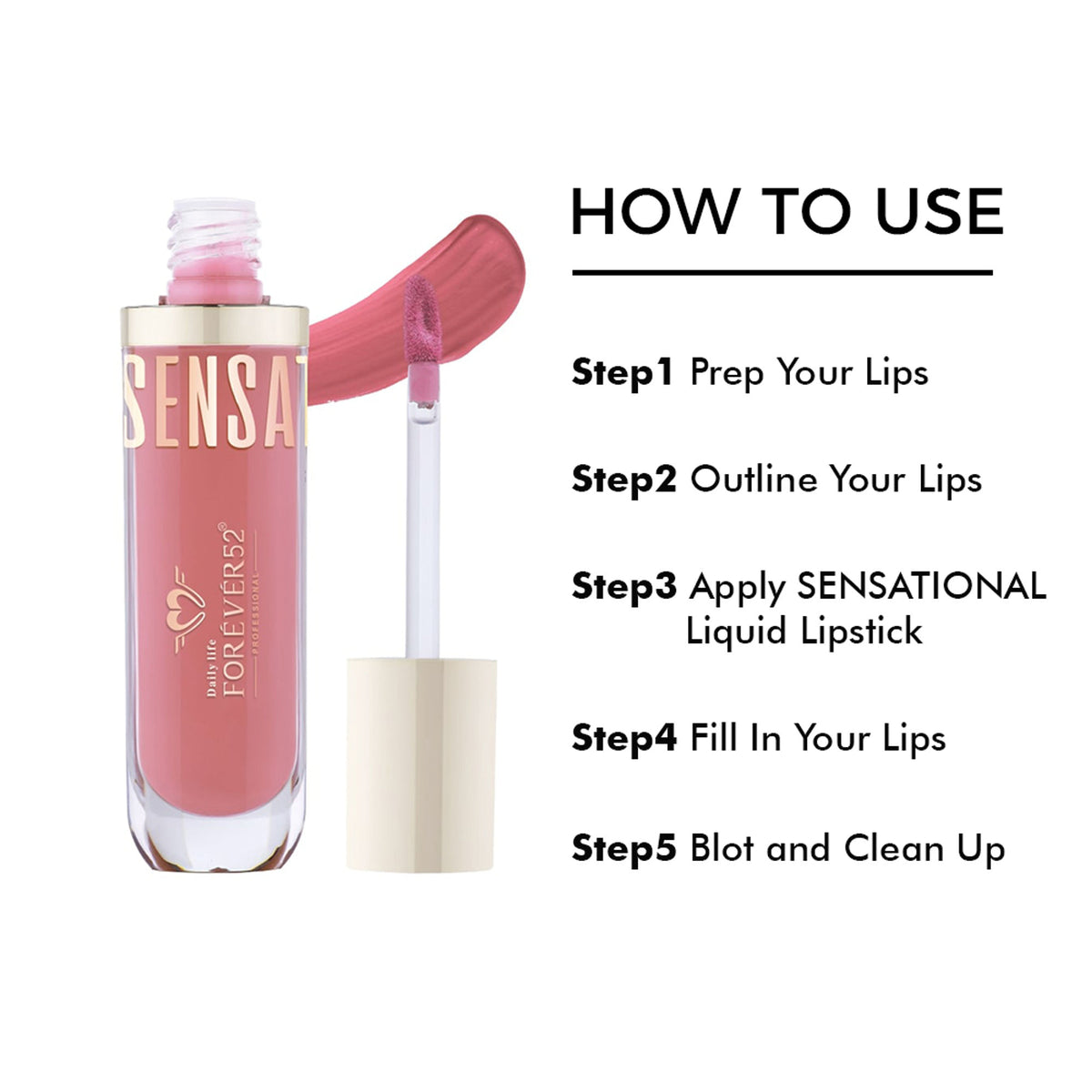 Daily Life Forever52 Sensational Lip Liquid Lipstick - Blush Nude - 003