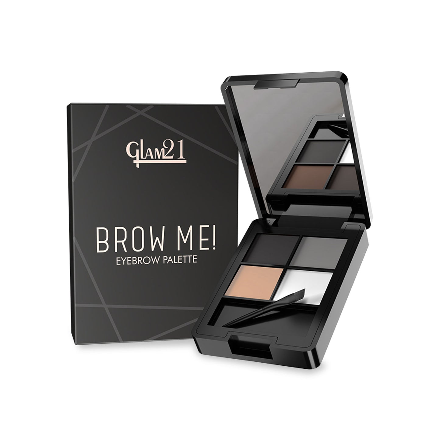 GLAM21 4-in-1 Eyebrow Palette - Mysterious