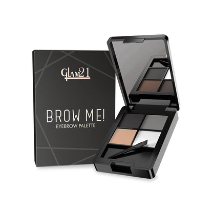 GLAM21 4-in-1 Eyebrow Palette - Mysterious