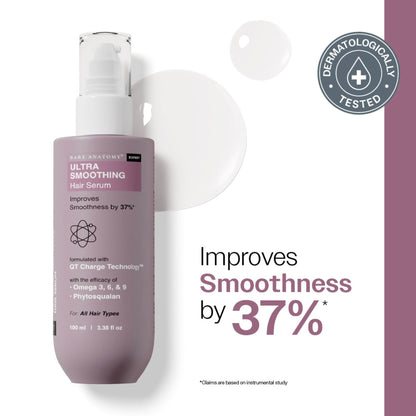 Bare Anatomy Ultra Smoothing Hair Serum For Dry & Frizzy - Smooth Hair