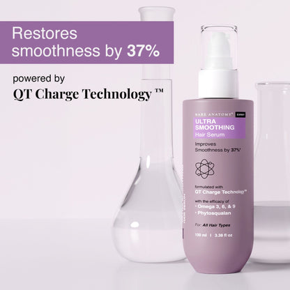 Bare Anatomy Ultra Smoothing Hair Serum For Dry & Frizzy - Smooth Hair