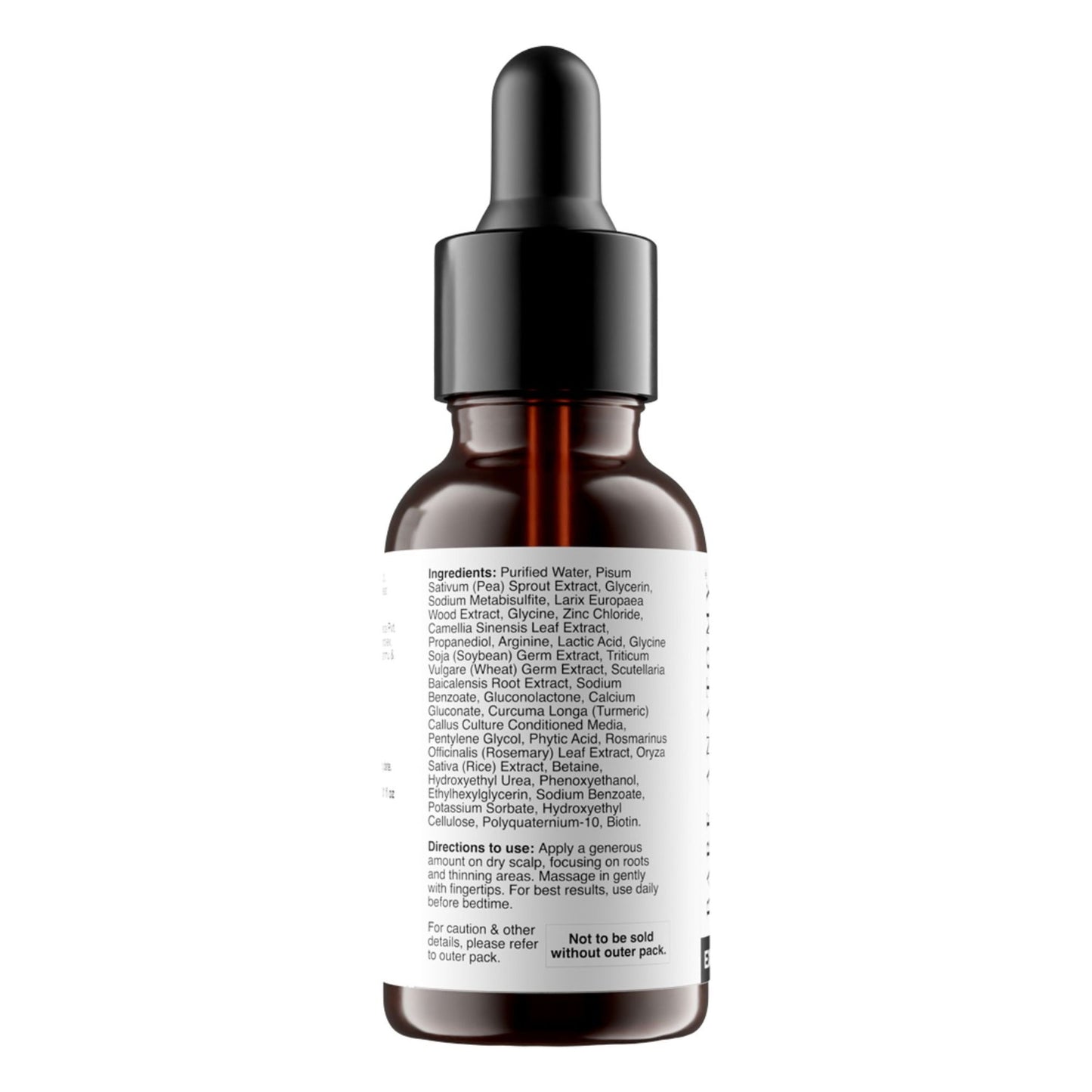 Bare Anatomy Advanced Hair Growth Serum - 3% Redensyl + 4% Anagain + Rosemary + Rice Water