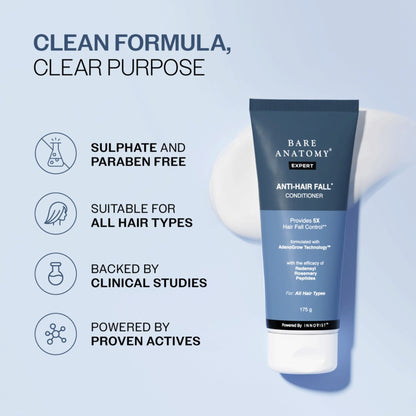 Bare Anatomy Anti-Hair Fall Conditioner for Hair Fall & Thinning with Redensyl + Rosemary