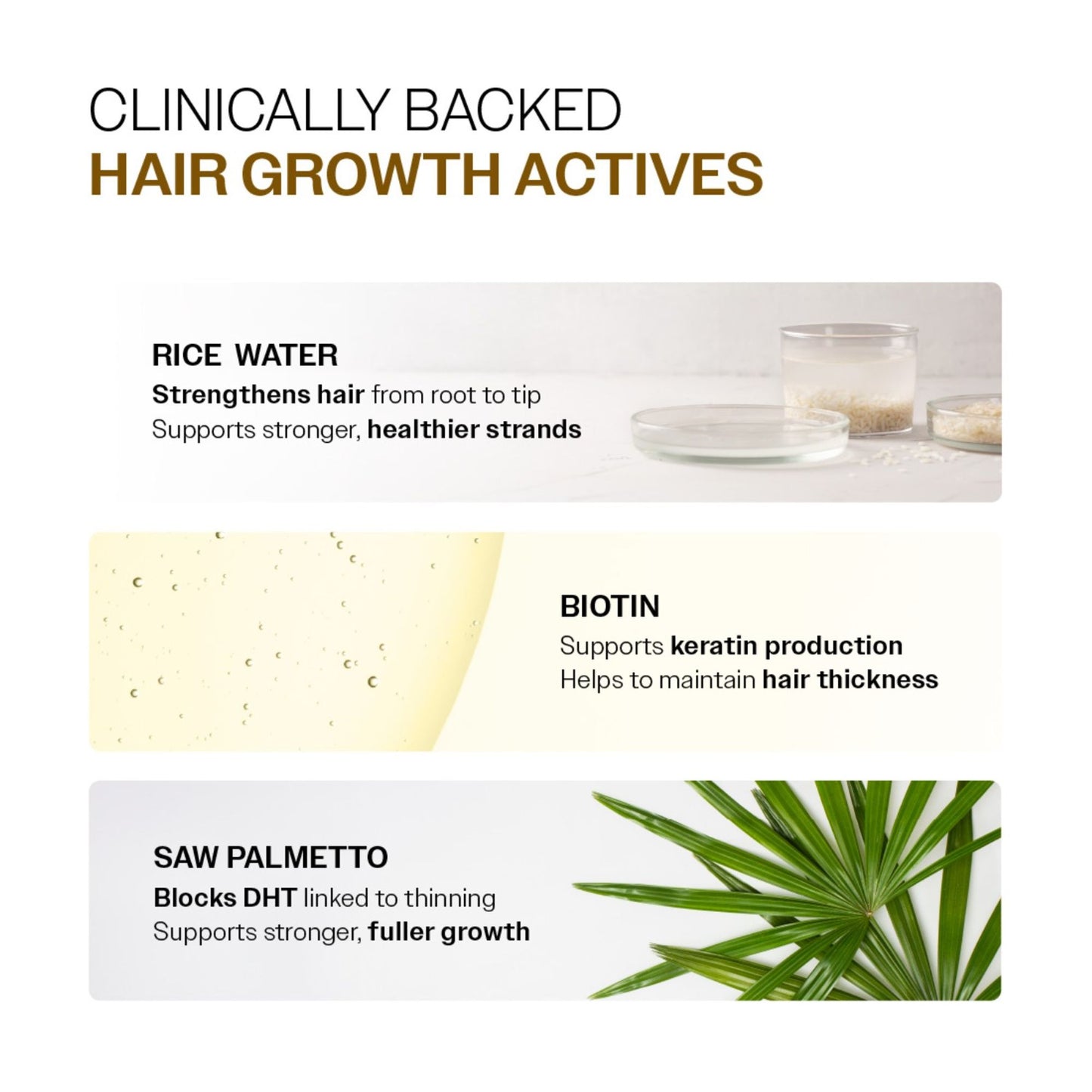 Bare Anatomy Advanced Hair Growth Serum - 3% Redensyl + 4% Anagain + Rosemary + Rice Water