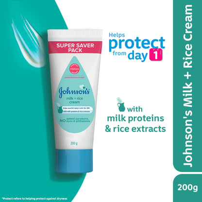 Johnson's Milk + Rice Cream