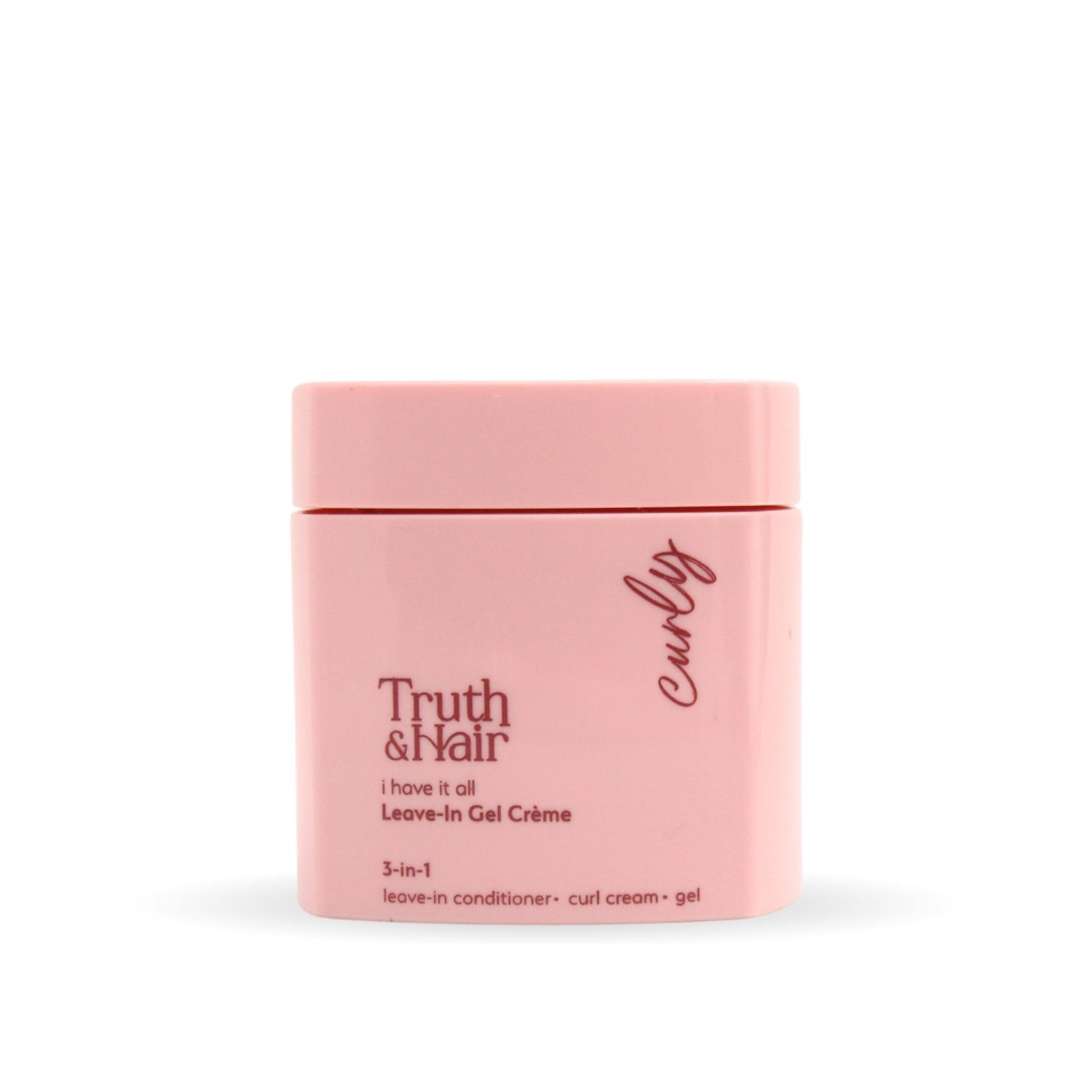 Truth & Hair- Curly 3-in-1 Styler Leave-In Conditioner + Curl Cream + Defining Gel