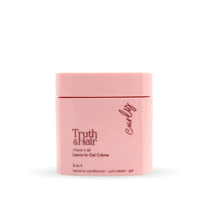 Truth & Hair- Curly 3-in-1 Styler Leave-In Conditioner + Curl Cream + Defining Gel