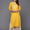 Dhiyona IE Leheriya Printed Sequinned Kurta