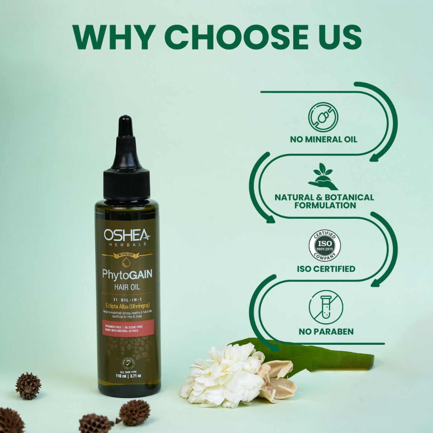 Oshea Herbals Phytogain Hair Oil