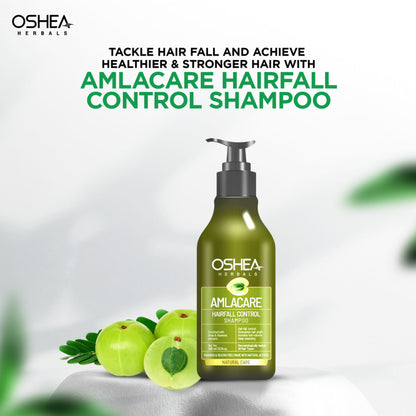 Oshea Herbals AmlaCare Hairfall Control Shampoo for Deep Cleansing & Volume Boost