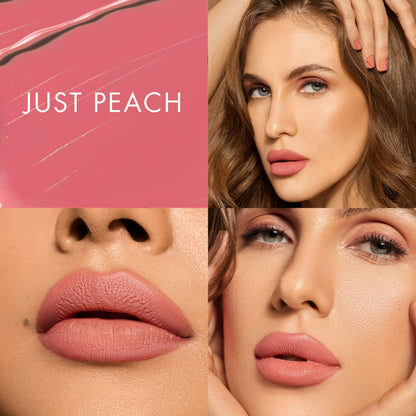 HYUE HydraMatte Liquid Lipstick - Just Peach