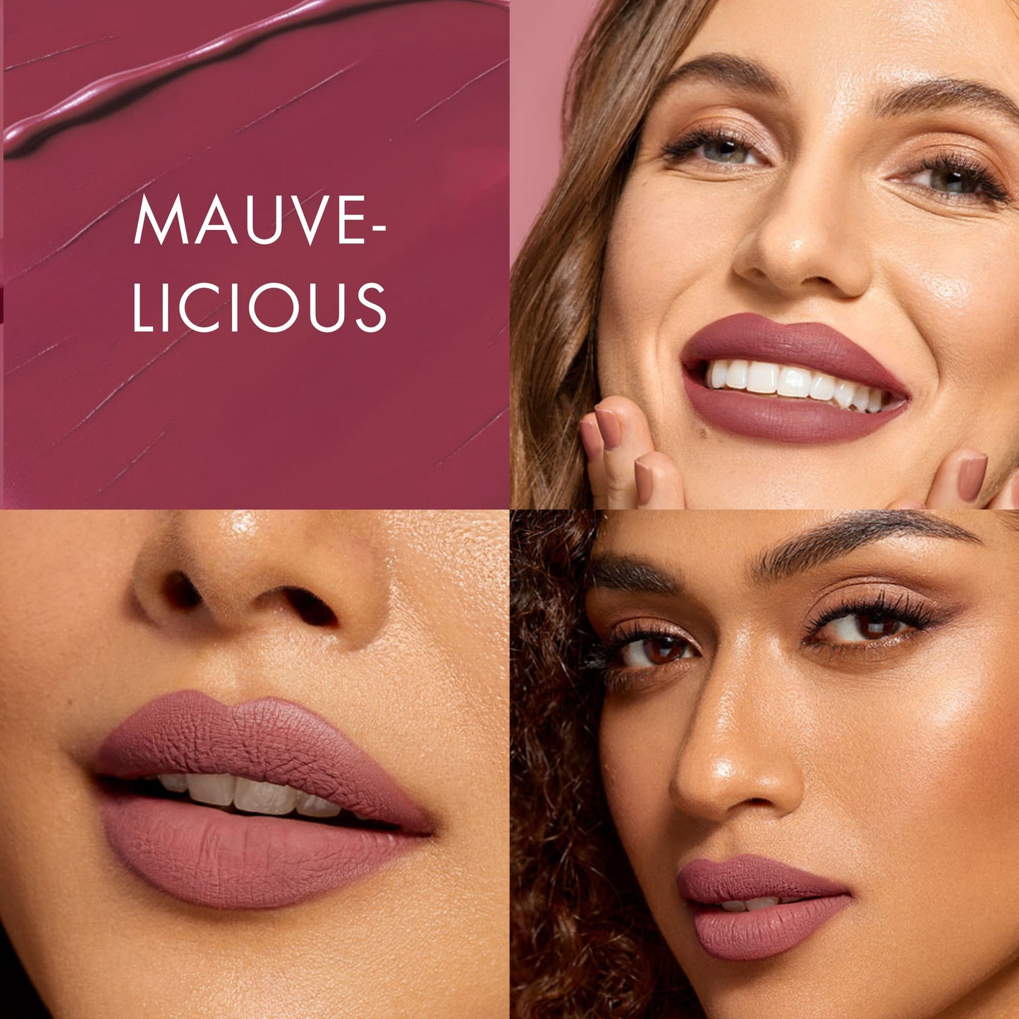 HYUE HydraMatte Liquid Lipstick - Mauve-Licious