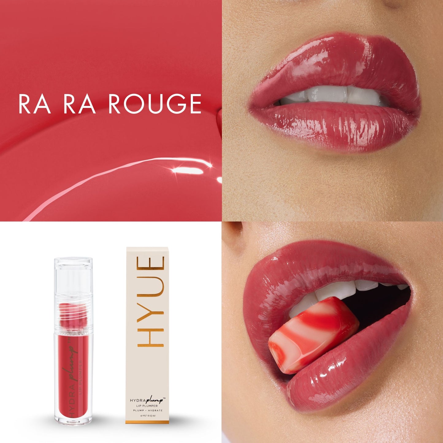 HYUE Hydra Plump Lip Plumper - Ra Ra Rouge