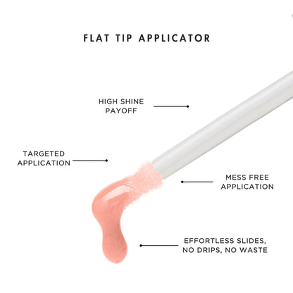 HYUE Hydra Plump Lip Plumper in Skinny Dip tube, showing the sleek packaging and applicator for fuller-looking lips.
