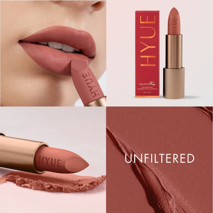 HYUE Velvet Kiss Matte Lipstick - Unfiltered