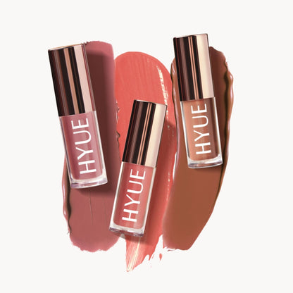 HYUE Hydramatte Nude Lovers Combo Liquid Lipstick - Set Of 3