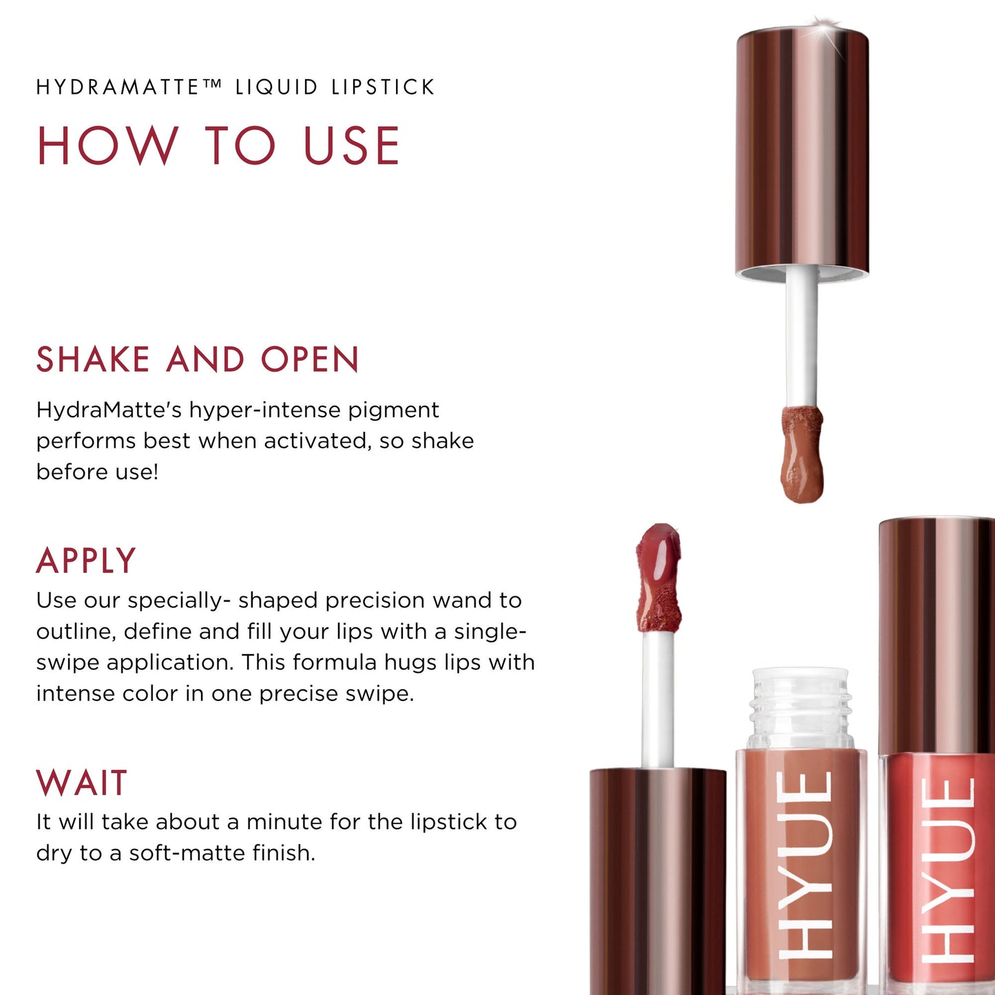 HYUE Hydramatte Nude Lovers Combo Liquid Lipstick - Set Of 3