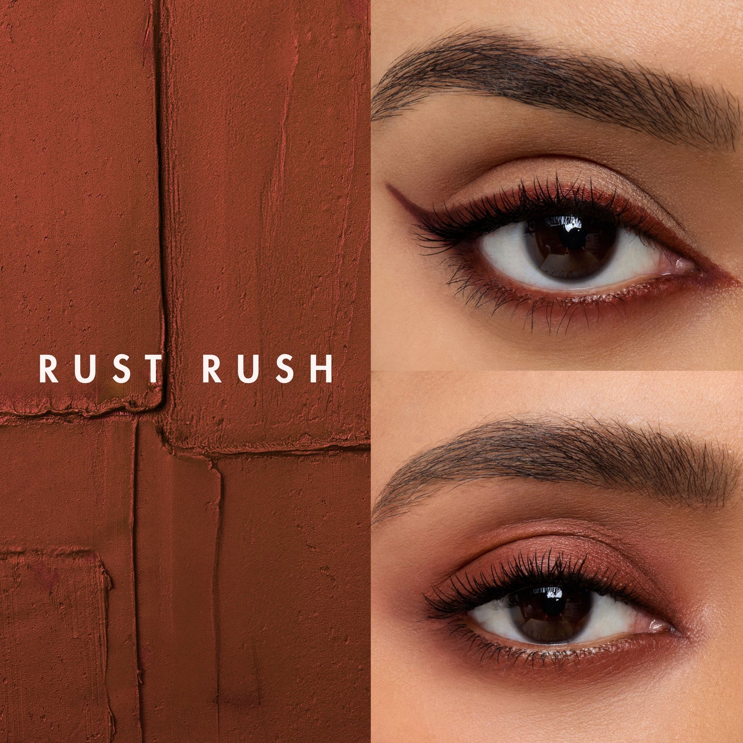 HYUE AmplifEYE 3-in-1 Eye Crayon - Eyeshadow Liner Kohl - Multi-Use - Rust Rush