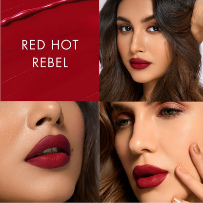 HYUE HydraMatte Liquid Lipstick - Red Hot Rebel