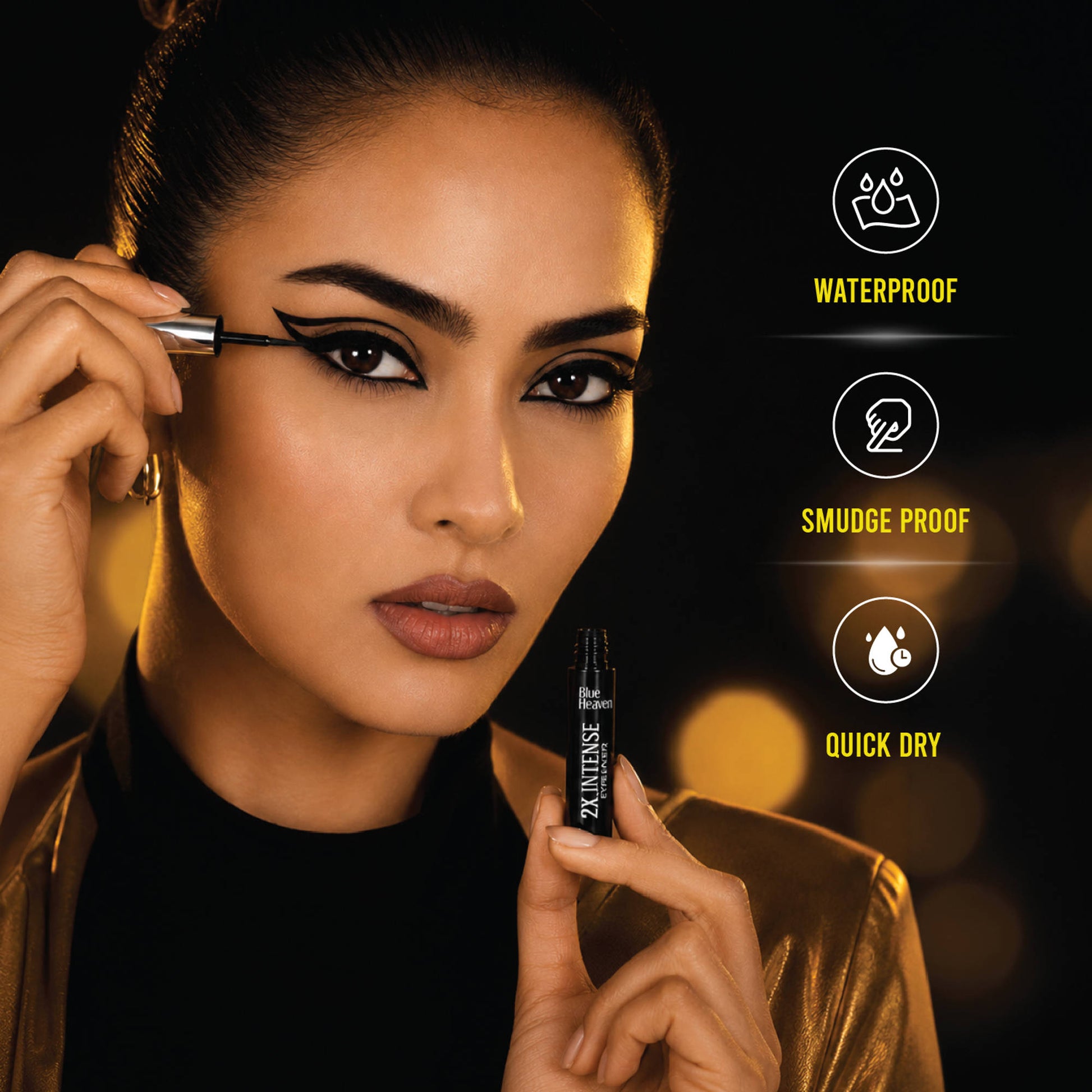 Blue Heaven 2X Intense Waterproof Liquid Eyeliner