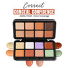 Fashion Colour Concealer & Contour Multi-Function Palette – 16 Shades