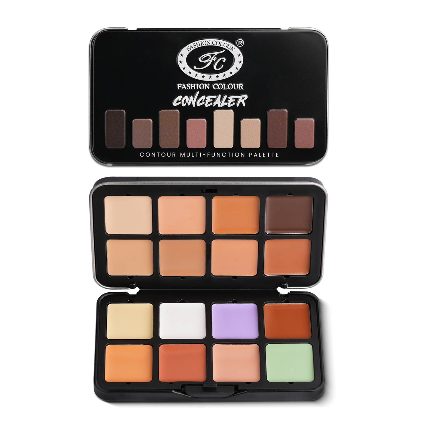 Fashion Colour Concealer & Contour Multi-Function Palette – 16 Shades