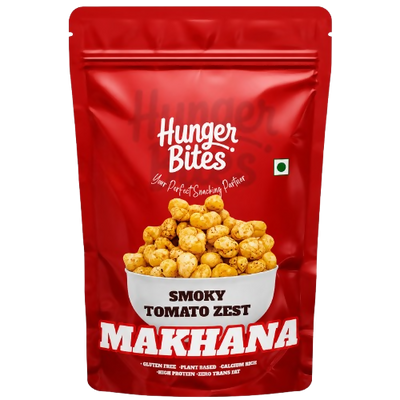 Hunger Bites Smoky Tomato Zest Makhana