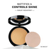 PAC Matte Touch Compact Powder Buildable Coverage, Lightweight, Sweat Resistant - 130 Biscuit